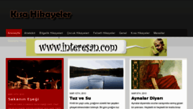 What Kisahikaye.com website looked like in 2011 (14 years ago)