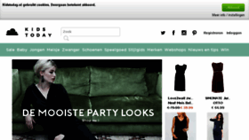 What Kidstoday.nl website looked like in 2015 (8 years ago)