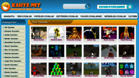 What Kahve.net website looked like in 2011 (13 years ago)