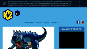 What K2tv.it website looked like in 2015 (8 years ago)
