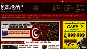 What Kinhdoanhcafe.com website looked like in 2015 (8 years ago)