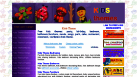 What Kids-theme.com website looked like in 2015 (8 years ago)