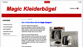 What Kleiderbuegelshop.de website looked like in 2016 (8 years ago)