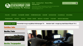 What Kliksumbar.com website looked like in 2016 (8 years ago)
