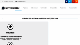 What Katerbuild.com website looked like in 2016 (8 years ago)