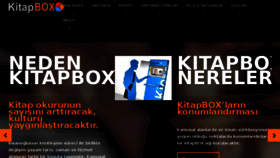 What Kitapbox.com.tr website looked like in 2016 (8 years ago)