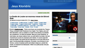 What Kloridric.com website looked like in 2016 (8 years ago)