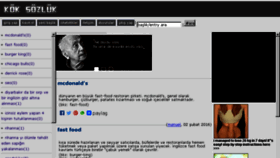 What Koksozluk.com website looked like in 2016 (8 years ago)