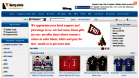 What Kennyjersey.com website looked like in 2016 (8 years ago)