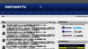What Kootukettu.com website looked like in 2016 (8 years ago)