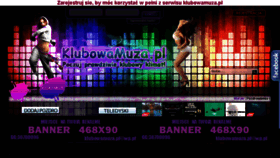 What Klubowamuza.pl website looked like in 2016 (8 years ago)
