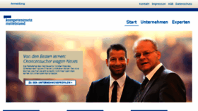 What Kompetenznetz-mittelstand.de website looked like in 2016 (8 years ago)