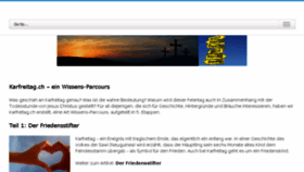 What Karfreitag.ch website looked like in 2016 (8 years ago)