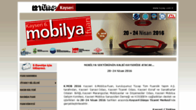 What Kayserimobilyafuari.com website looked like in 2016 (8 years ago)