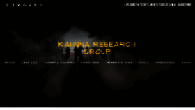 What Kahunaresearchgroup.org website looked like in 2016 (8 years ago)