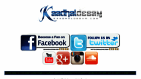 What Kaadhaldesam.com website looked like in 2016 (8 years ago)