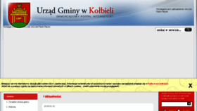 What Kolbiel.pl website looked like in 2016 (8 years ago)