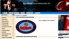 What Kaynasli.gov.tr website looked like in 2016 (8 years ago)