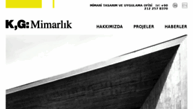 What Kgmimarlik.com.tr website looked like in 2016 (8 years ago)