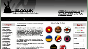 What Koolbadges.co.uk website looked like in 2016 (8 years ago)