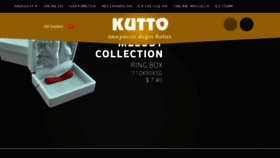 What Kutto.com website looked like in 2016 (8 years ago)