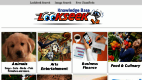 What Knowledgebase.lookseek.com website looked like in 2016 (8 years ago)