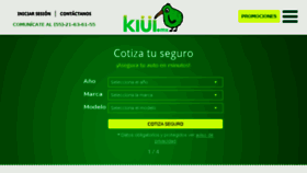 What Kiui.mx website looked like in 2016 (8 years ago)