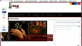 What Komunitas-batak.com website looked like in 2016 (8 years ago)
