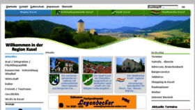 What Kusel.de website looked like in 2016 (8 years ago)