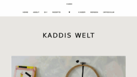 What Kaddiswelt.com website looked like in 2016 (8 years ago)
