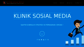 What Kliniksosialmedia.com website looked like in 2016 (8 years ago)
