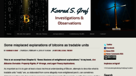 What Konradsgraf.com website looked like in 2016 (8 years ago)