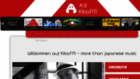 What Kibo.fm website looked like in 2016 (9 years ago)