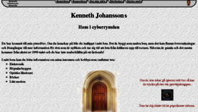 What Kennethshem.se website looked like in 2016 (8 years ago)