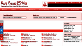 What Kafebisnis.net website looked like in 2016 (8 years ago)