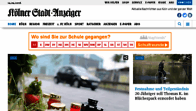 What Koelnerstadtanzeiger.de website looked like in 2016 (8 years ago)
