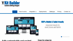 What Kitbuilder.co.uk website looked like in 2016 (8 years ago)