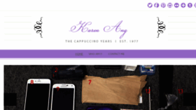 What Karenang.com website looked like in 2016 (8 years ago)