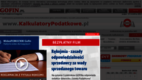 What Kalkulatorypodatkowe.pl website looked like in 2016 (8 years ago)