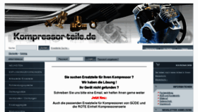 What Kompressor-teile.de website looked like in 2016 (8 years ago)