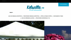 What Kelsalle.re website looked like in 2016 (8 years ago)