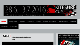 What Kitesurf-worldcup.com website looked like in 2016 (8 years ago)