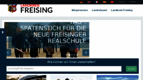 What Kreis-freising.de website looked like in 2016 (8 years ago)