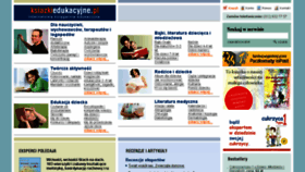 What Ksiazkiedukacyjne.pl website looked like in 2016 (8 years ago)