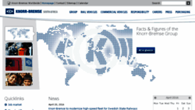 What Knorr-bremse.co.za website looked like in 2016 (8 years ago)