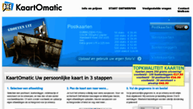 What Kaartomatic.com website looked like in 2016 (8 years ago)