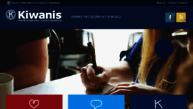 What Kiwanis.eu website looked like in 2016 (9 years ago)