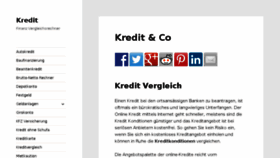 What Kredit-de.com website looked like in 2016 (8 years ago)