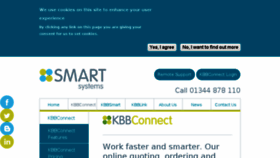 What Kbbconnect.co.uk website looked like in 2016 (7 years ago)