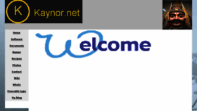 What Kaynor.net website looked like in 2016 (8 years ago)